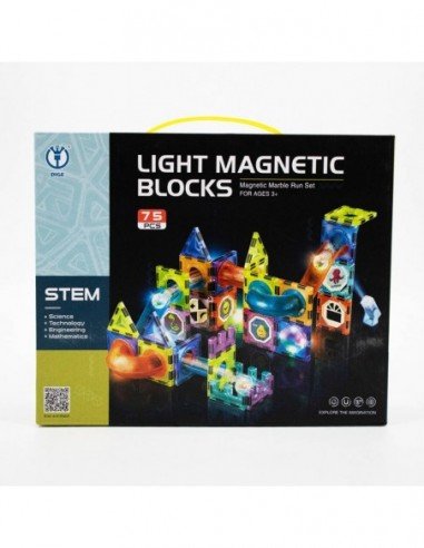 Konstruktorius magnetinis LIGHT MAGNETIC, 75...