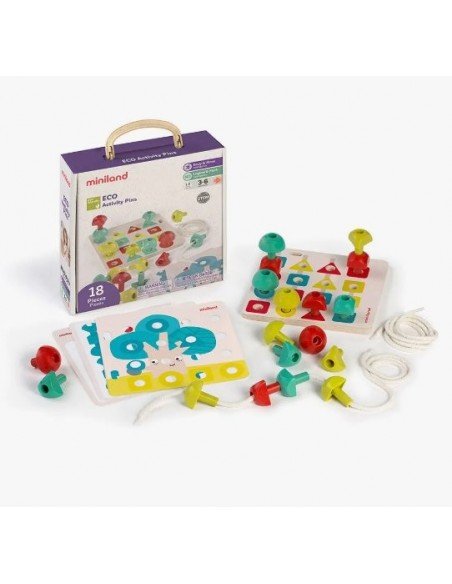 Žaidimas ECO Activity pins, 3m.+