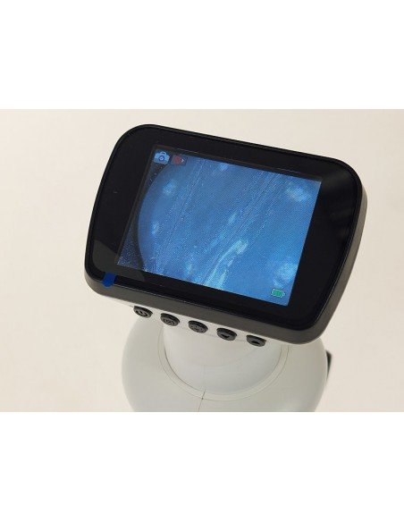Mikroskopas su LCD ekranu padidinimas 200x, 1000x.