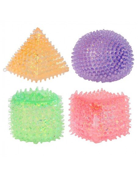 Antistresinė figura(kamuoliukas,cilindras,piramidė,kubas) 6cm atstato savo formą