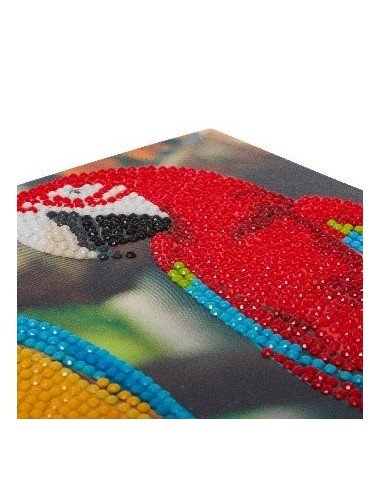 Rinkinys CRYSTAL ART Papugos, 8m.+, formatas...