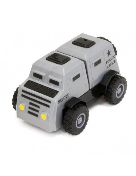 Magnetinis konstruktorius Build-A-Truck Fire and Rescue, 2m.+