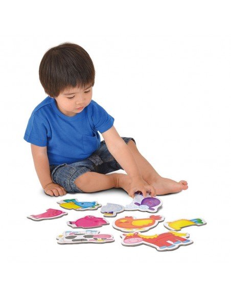 Dėlionė BABY PUZZLES FARM 2 det., 6 in 1 Galt