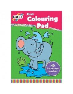 Knygutė spalvinimui, 40lap. FIRST COLOURING PAD, Galt