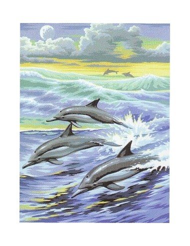 Rinkinys piešimui JUNIOR delfinai DOLPHINS