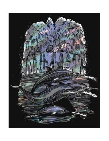 Rinkinys ARTFOIL HOLOGRAPHIC fontanas FOUNTAIN