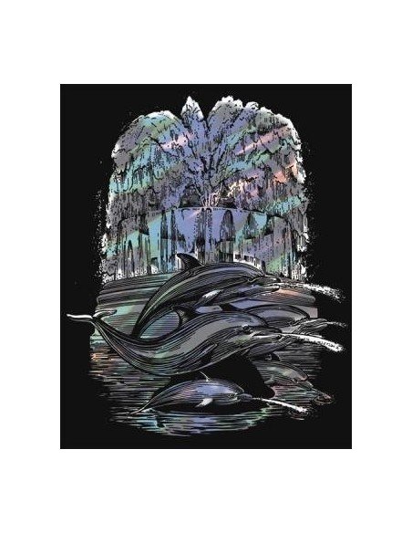 Rinkinys ARTFOIL HOLOGRAPHIC fontanas FOUNTAIN