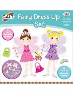 Rink. magnetinis FAIRY DRESSING UP SET, 22 det. nuo 4 m.,...