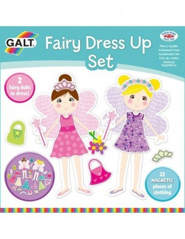 Rink. magnetinis FAIRY DRESSING UP SET, 22 det....