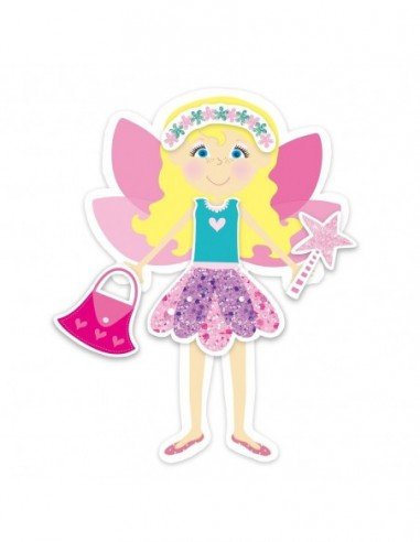 Rink. magnetinis FAIRY DRESSING UP SET, 22 det....