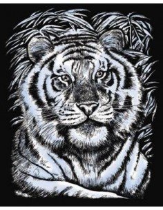 Rinkinys ARTFOIL SILVER tigras TIGER