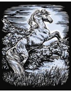 Rinkinys ARTFOIL SILVER arklys HORSE