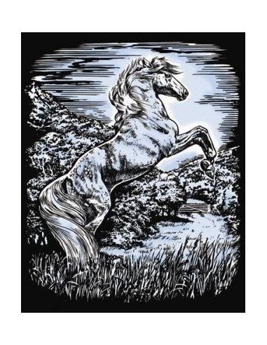 Rinkinys ARTFOIL SILVER arklys HORSE