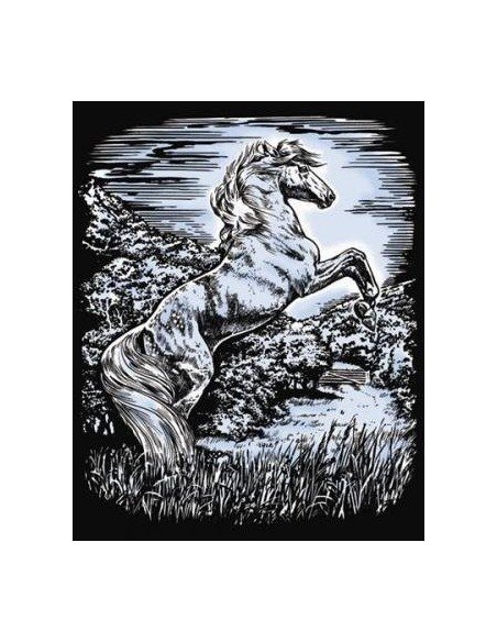 Rinkinys ARTFOIL SILVER arklys HORSE