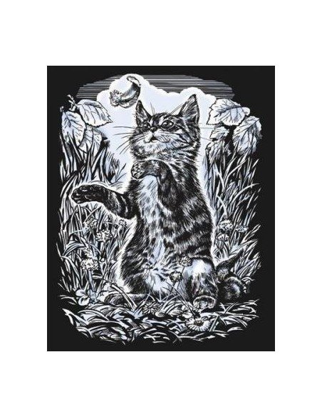 Rinkinys ARTFOIL SILVER kačiukas KITTEN