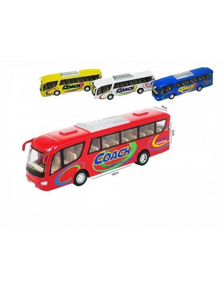 Autobusas metalinis COACH 18cm