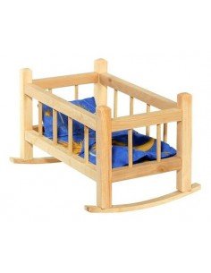 Lovytė medinė 34cm su pataline