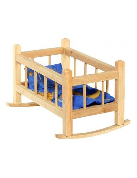 Lovytė medinė 34cm su pataline