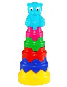 Piramidė did., 40cm, meška