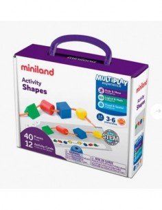 Rinkinys varstymui 40 formos ACTIVITY SHAPES