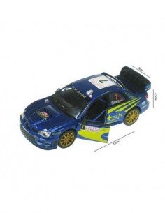Mašina metalinė SUBARU IMPREZA, 1/36, 12cm