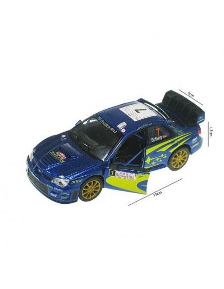 Mašina metalinė SUBARU IMPREZA, 1/36, 12cm