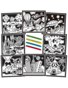 Rinkinys TRAVEL VELVET PICTURES, 4m.+, Galt 2