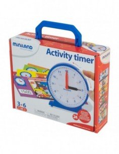 Žaidimas Laikrodis 12užd. ACTIVITY TIMER 4m.+