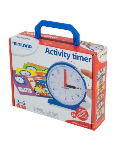 Žaidimas Laikrodis 12užd. ACTIVITY TIMER 4m.+