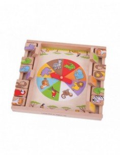 Žaidimas medinis ANIMAL SHUT THE BOX 2