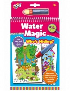 Knygutė daugkartinio naudojimo su vand.piešt. WATER MAGIC...
