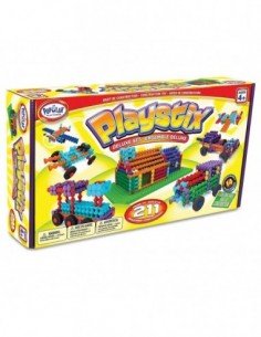 Konstruktorius Playstix Deluxe Set su pagrindu, 211 det.,...