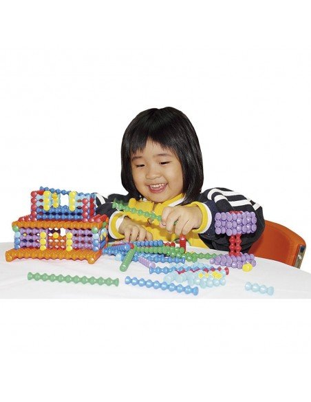 Konstruktorius Playstix Deluxe Set su pagrindu, 211 det., 4m.+