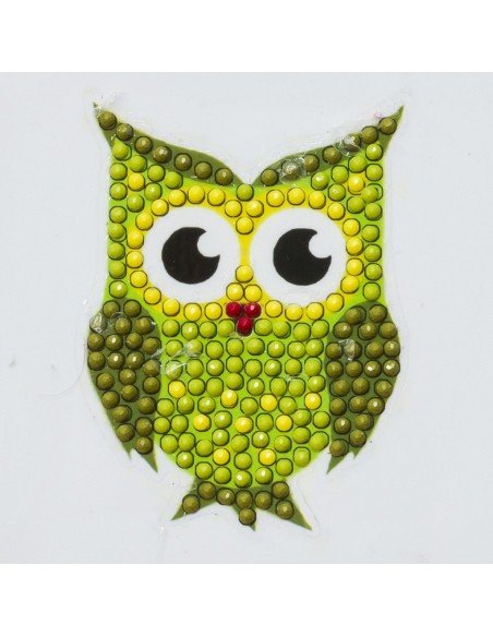 Rinkinys CRYSTAL ART Pelėda Motif Kit , 8m.+, formatas 9x9cm