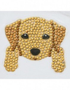 Rinkinys CRYSTAL ART Šuo Motif Kit , 8m.+, formatas 9x9cm
