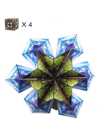 Galvosukis magnetinis erdviniam mastymui EUCLIDEAN CUBE, 7-99m.
