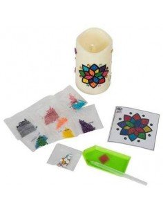 Rinkinys CRYSTAL ART Mandala Motif Kit , 8m.+, formatas... 2