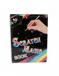 Albumas Magic Scratch colour, 10 lap. A4,