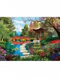 Dėlionė 1000 det, FUJI GARDEN 69x50cm 2