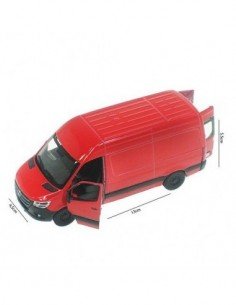 Mašina metalinė MERCEDES BENZ SPRINTER, 1/36, 13cm