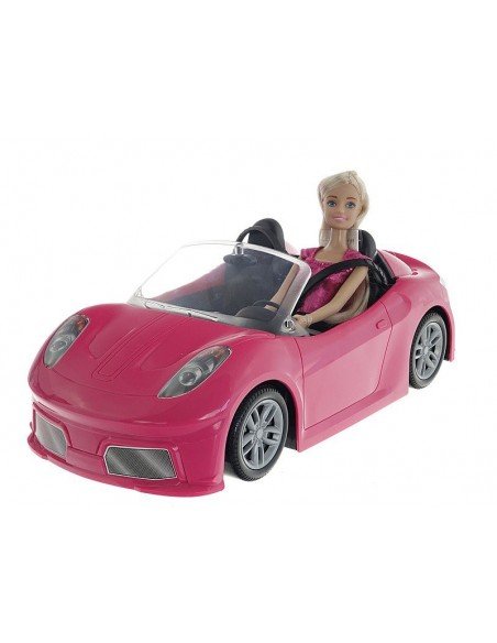 Lėlė 29cm su mašina 36cm