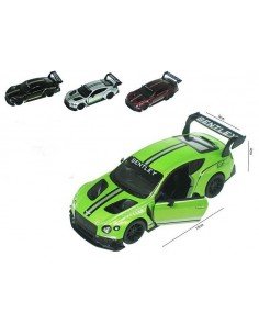 Mašina metalinė BENTLEY CONTINENTAL 1/36, 13cm 2