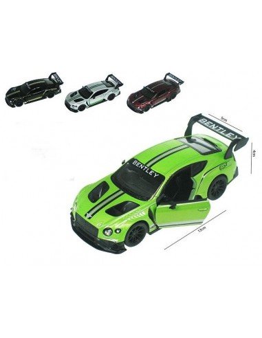 Mašina metalinė BENTLEY CONTINENTAL 1/36, 13cm