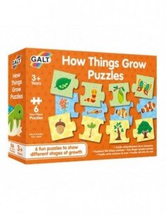 Dėlionė HOW THINGS GROW 24 det., 3m.+, Galt