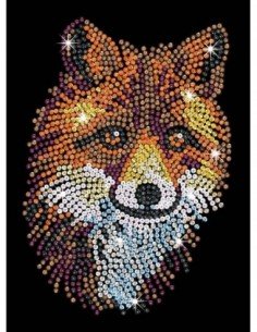 Rinkinys kūrybai SEQUIN  BLUE lapė, 8m.+