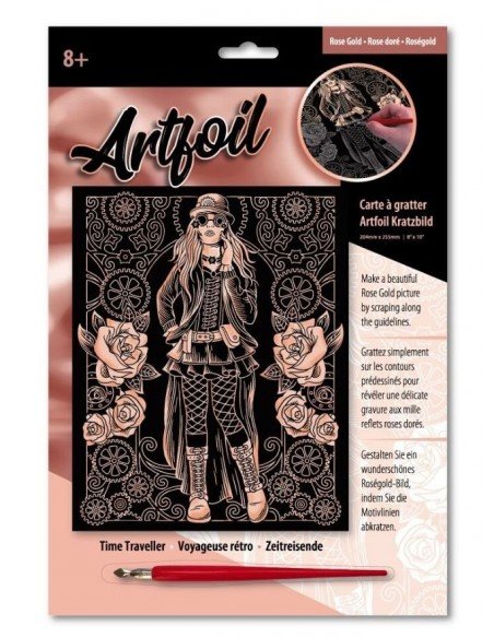 Rinkinys ARTFOIL ROSE Keliautoja