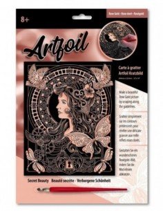Rinkinys ARTFOIL ROSE Grožio paslaptis 2