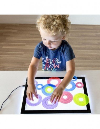 Rinkinys TRANSLUCENT MATH COLOR RINGS, 20 det,...