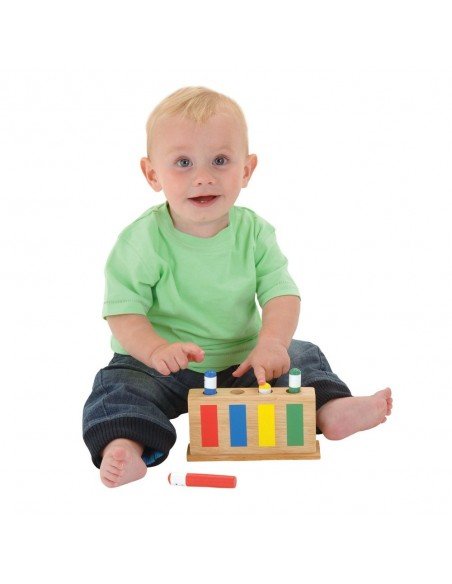 Žaidimas iš medžio POP-UP TOY, 12 mėn.+, Galt