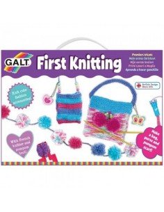 Rinkinys FIRST KNITTING nuo 6m., Galt